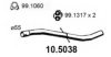 ASSO 10.5038 Exhaust Pipe